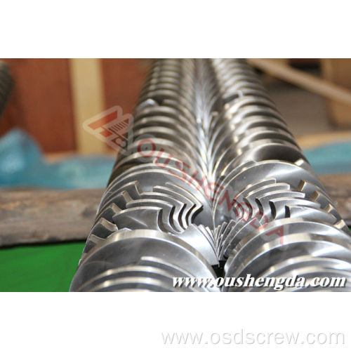 65 Conical screws for calcium pvc pipe extrusion